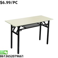 Table pliante extérieure à bas prix pour le personnel des immeubles de bureaux au design moderne