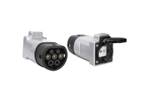Nouvel adaptateur de câble de décharge de prise factice Sixpenceev 2 Type2 V2L 62196 pour MG Hyundai BYD ZS MG5 MG4 Zeekr DongFeng Nami Box