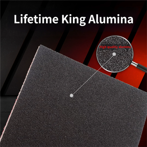 Esponja <span class=keywords><strong>de</strong></span> Lijado Abrasiva <span class=keywords><strong>de</strong></span> Grano P180-P3000, Bloque <span class=keywords><strong>de</strong></span> Espuma para Acabado Fino <span class=keywords><strong>de</strong></span> Metal, Pintura y Plástico, Suministro para Distribuidores, Óxido <span class=keywords><strong>de</strong></span> <span class=keywords><strong>Aluminio</strong></span> - Product Image 3