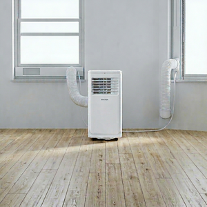 Aire Acondicionado Portátil de Pie de Alta Calidad, 11,899 BTU, Frío/Calor, Control Remoto, Deshumidificador, Modo Ventilador, Clase A+ Energía - Product Image 1