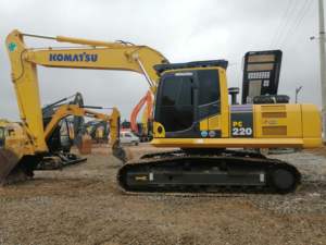 Excavadora usada original japonesa Komatsu PC220 de 22 toneladas con gran descuento de EPA CE a la venta, excavadora usada de Komatsu PC220 original a la venta - Product Image 3