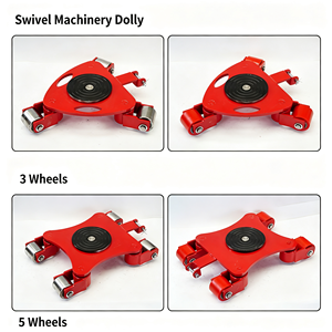 Kit de roulettes pivotantes à 360 degrés pour meubles et appareils électroménagers, robustes, avec poignée, pour usage professionnel, nouveau, OEM - Product Image 3