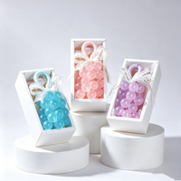 Savon artisanal transparent en forme de raisin avec huile de coco pour l'aromathérapie, cadeaux de baptême et décoration de salle de bain, nettoyant