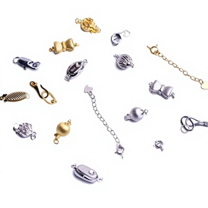 Connecteurs et fermoirs en argent sterling S925 pour colliers et bracelets de perles, accessoires de bijoux DIY fabriqués en Chine - Product Image 4