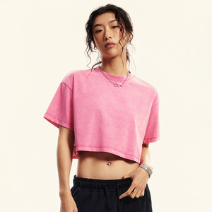 חולצת טי קצרה קיצית 2026 בסגנון Y2K, חולצת טי סקסית ודקה לנשים, חולצת טי חלקה מכותנה נושמת באיכות גבוהה - Product Image 1