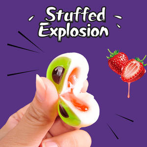 Caramelos al por mayor etiqueta privada personalizada Halal Bulk Gummy Eye Balls <span class=keywords><strong>Candy</strong></span> Good Taste Soft 3D <span class=keywords><strong>Sweet</strong></span> <span class=keywords><strong>Candy</strong></span> Caramelos y dulces para niños - Product Image 3