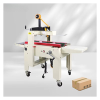 Machine de scellage automatique de boîtes en carton électrique pour l'emballage des vêtements et des boissons, scellage à froid haute efficacité