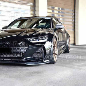 Jantes en alliage concaves multi-rayons forgées en bronze brossé XINLAI, 18, 19, 20, 21, 22 pouces, jantes sport performance pour <span class=keywords><strong>Audi</strong></span> <span class=keywords><strong>RS6</strong></span> - Product Image 2