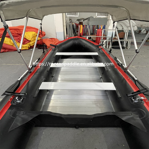 เรือพายเป่าลมความยาว3ม. 4ม. 5ม. พร้อมพื้นอลูมิเนียมหรือพื้นเสื่ออากาศโรงงานจีน - Product Image 3