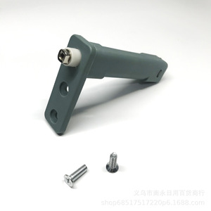 Bisagra de puerta de refrigerador de plástico H2 sin posicionamiento para congelador comercial de cuatro o seis puertas con tornillos y piezas de eje - Product Image 1