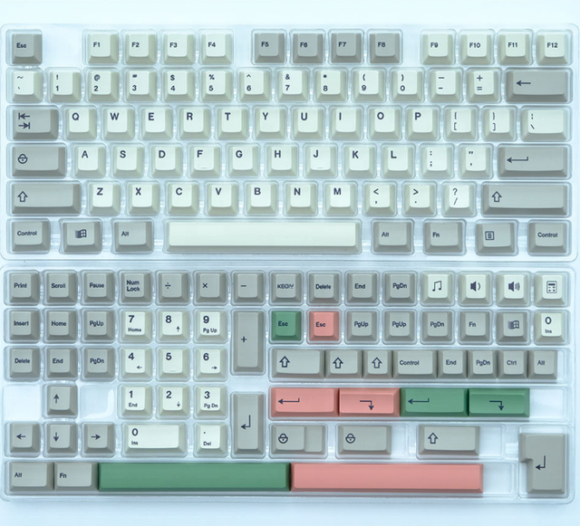 140Keys GMK PBT Sublimcation Cherry Profile DIY Mechanical Keyboard Keycaps Set