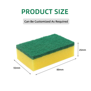 Schiumarola detersivo per piatti in spugna per pulire le spugne di spugna sintetiche - Product Image 3