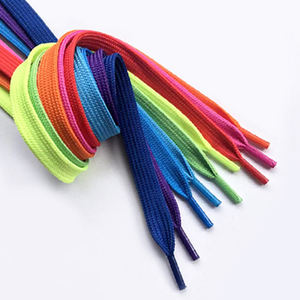 Suministro al contado multicolor Sudaderas con capucha planas de algodón y poliéster Zapatos con cordón Zapatos casuales Cordones de encaje personalizados multicolor - Product Image 4