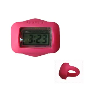 Silicone jewelry wrist colours ring watch