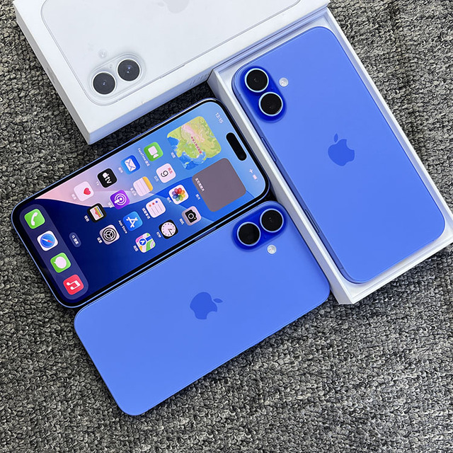 Used Second Hand Mobile Phones Wholesale Bulk Used iPhone 16 Plus Grade B Mobile Phones 128gb Brank New Smartphone Large Screen