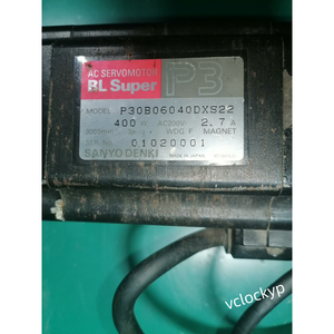 SANYO DENKI P30B06040DXS22 BL SUPER AC SERVO MOTOR มือสอง - Product Image 1