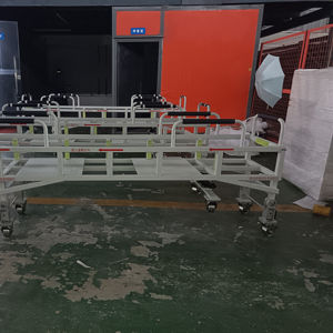 Chariots à main industriels personnalisables LOGO exclusif divise les roulettes Fabrication personnalisée de tôle usinant des services - Product Image 3