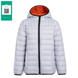 Nouveau design de veste matelassée à la mode Vente en gros personnalisée Veste matelassée pour hommes Veste matelassée blanche à capuche pour hommes - Product Image 2