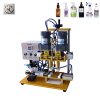Machine de capsulage semi-automatique électrique FKJX à couple réglable, capsuleuse à vis à changement rapide, pour différents formats de contenants alimentaires en plastique
