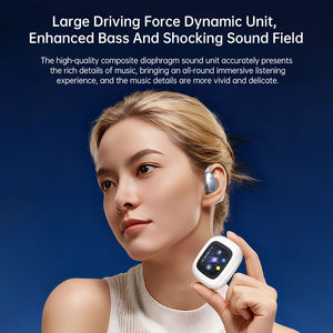 Écouteurs traducteurs <span class=keywords><strong>X5U</strong></span> Ai, écran tactile intelligent, écouteurs traducteurs, 156 langues, application de traduction permanente gratuite - Product Image 4