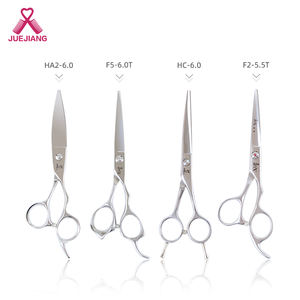 שיער מספריים 6 ''6.5" פלדת JP שיער חיתוך מספריים דליל ברבר מספריים שחור בורג - Product Image 4