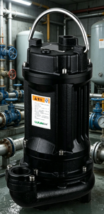 Pompe de drainage des eaux usées submersible SUOU, mini-pompe à eaux usées domestique pour drainage des eaux sales de sous-sol et de fosse septique - Product Image 4