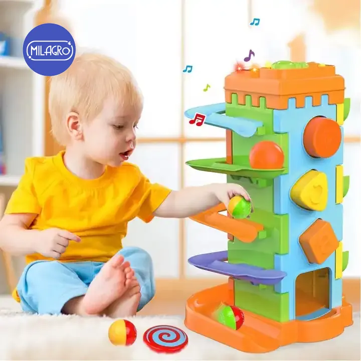 2021 Preschool educational toys keyboard musical toddler new plastic musical baby activity cube