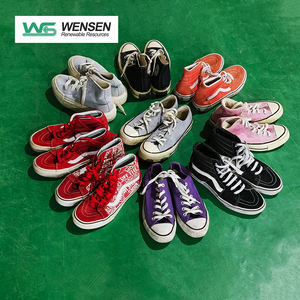 Zapatillas de Lona de Moda para Hombre con Cordones, Calzado Casual con Suela de Goma Antideslizante, Estilo Converse y Vans Usados - Product Image 5