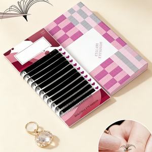 Extensions de cils en cachemire de qualité supérieure en gros, plateaux de cils individuels pour volume, extensions de cils en vison à marque privée - Product Image 6