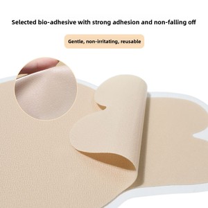 Nuevas Cubrepezones Desechables de Nailon <span class=keywords><strong>con</strong></span> Diseño de Oreja de Conejo, Antideslizantes, Ultrafinas, Transpirables, Sin Costuras, Invisibles para Mujer - Product Image 3