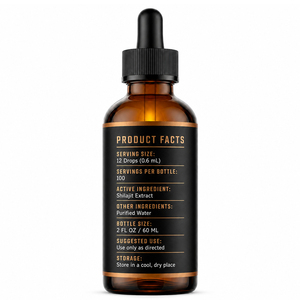 Extrait de résine de Shilajit de l'Himalaya purifié en gouttes liquides, complément antioxydant, soutien à la digestion et à l'immunité, sans gluten, sans produits laitiers - Product Image 6