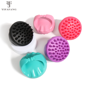 แปรงนวดหนังศีรษะซิลิโคน+พลาสติกสำหรับสระผม แปรงสระผมแบบขายส่ง - Product Image 3