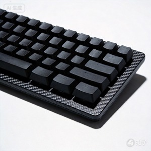 Teclas de Teclado 100% Fibra de Carbono Tejida con Patrón Náutico y Marino, Accesorios Anti-Tirón - Product Image 2