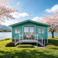 FLKT Bâtiment Conteneur Préfabriqué Extensible Robuste, Résistant aux Intempéries et Ignifuge, pour Bureau Mobile et Construction Portable, Disponible à la Location