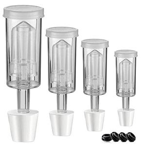 Homebrew Airlock Cerveza Vino, Ferment Carboy Cubo Cerradura de aire con ojal para cerveza casera - Product Image 1