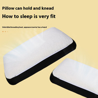 Oreiller de luxe pour le cou, directement de l'usine - Mousse à mémoire de forme viscoélastique à récupération lente pour les dormeurs latéraux, lavable et personnalisable, fournitures hôtelières