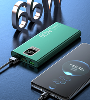 Double banque d'alimentation USB 10000mAh avec 20W PD Charge rapide Powerbank Chargeur de batterie portable PoverBank pour iPhone 13 12 Pro
