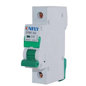 1P 2P 3P 230V 400V <span class=keywords><strong>10A</strong></span> 63A Mini devre kesici MCB - Product Image 1