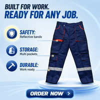 Combinaison de travail en coton multi-poches pour le commerce extérieur, vêtement de protection pour marins, tenue de réparation détachable et ajustée