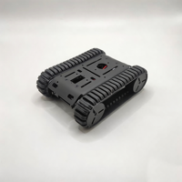 Châssis de voiture robotisée sur chenilles DIY, plateforme de char intelligent, kit éducatif de programmation Arduino, kit de construction électronique avec télécommande PS2