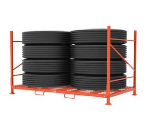 نظام تخزين إطارات عالي الجودة وثقيل التحمل لعام 2024، رف تكديس الإطارات للمستودعات - Product Image 4