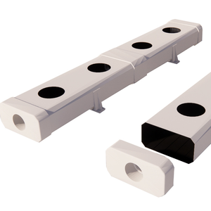 Hydro ponics Growing System 36 Standorte PVC-U rohre in Lebensmittel qualität Indoor Planting Kit mit <span class=keywords><strong>Pump</strong></span> Basket White Sponge - Product Image 3