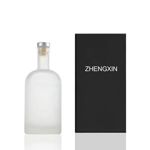 Botellas <span class=keywords><strong>de</strong></span> Vino Vacías Personalizadas <span class=keywords><strong>de</strong></span> 100 ml, 200 ml, 375 ml, 500 ml, 750 ml, 1000 ml, Botellas <span class=keywords><strong>de</strong></span> Vidrio Transparente para <span class=keywords><strong>Whisky</strong></span>, Vodka, Ginebra, Licor, con Corcho - Product Image 2