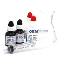 Kit d'analyse complète de l'eau Better BT-218 pour l'aquaculture marine et les bassins de poissons, eau alcaline, certifié CE, garantie 1 an, 50 tests/boîte