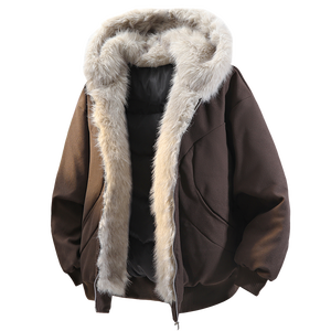 เสื้อดาวน์แจ็คเก็ตขนเป็ดแขนหนาเสื้อแจ็คเก็ตขนเป็ดสำหรับกลางแจ้งฤดูหนาวแฟชั่นใหม่ - Product Image 1