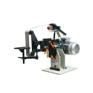 Machine à polir les tubes, ponceuse à bande abrasive pour métaux longs - Product Image 1