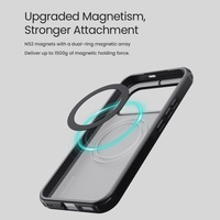 Étui Nillkin pour Xiaomi Redmi K100 Pro Max / F9 Pro / Poco F9 Ultra, coque magnétique givrée, cadre en TPU, coque rigide en PC