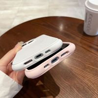 Coque de téléphone magnétique étanche en silicone liquide à motif vague d'eau personnalisé pour iPhone 18 17 16 Pro Max avec protection d'appareil photo