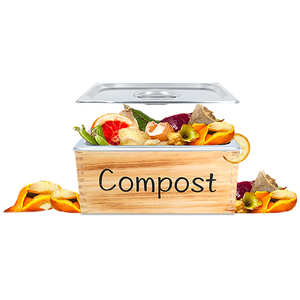 Wood boxes for sale household compost bin bamboo compost bin countertop.