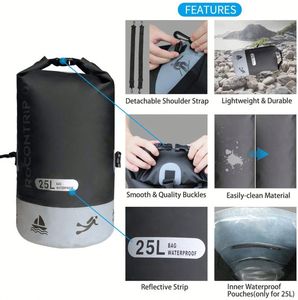 Sac étanche léger en PVC pour le sport, 20L et 30L, conception étanche pour la spéléologie et le YATU  
 Sac étanche Ocean Pack en PVC - Product Image 2